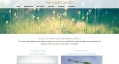Desktop Screenshot of impactgarden.org